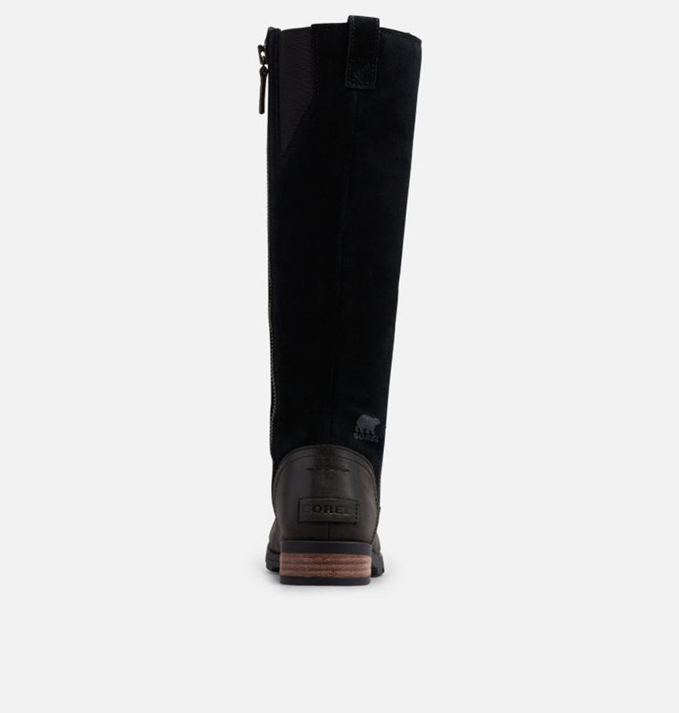 Sorel Dam Gummistövlar Svarta - Emelie™ Tall Låga - HKU-615980
